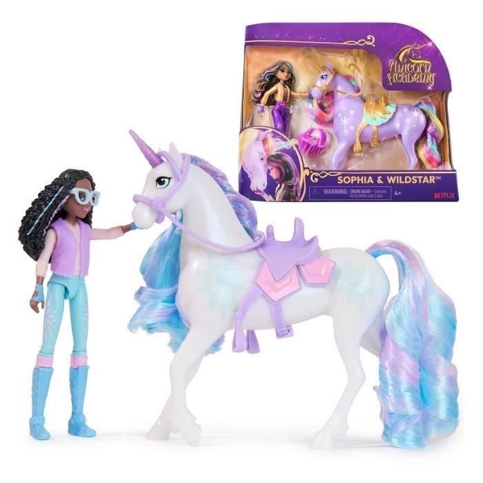 SPIN MASTER COFFRET LICORNE ET POUPEE GLACIER ET LAYLA Unicorn