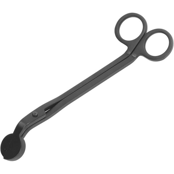 Kit 3 Outils Pour Bougies En Acier Inoxydable - Éteignoir, Ciseaux Et Crochet à Mèche - Pour Une Flamme Propre Et Sans Fumée