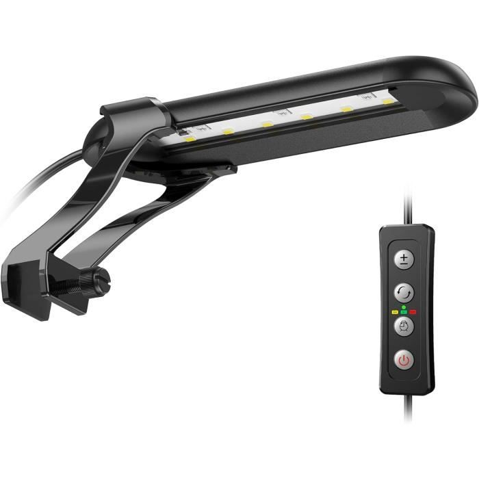 Peviasot Aquarium led-verlichting, 10 helderheidsniveaus, 45 W, 24/7 verlichtingsmodus, aquariumlichtstrip met instelbare timer, geschikt voor zoetwateraquaria van 120-140 cm, waterdicht