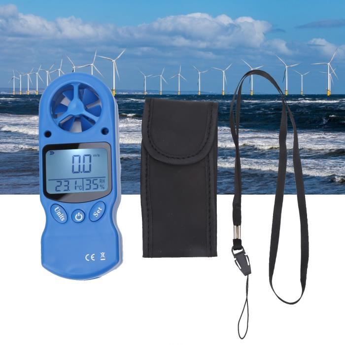 Anémomètre à Coupelles 3 Pièces - Mesure Vitesse Du Vent - Métal, Portable - Pour Météo, Extérieur