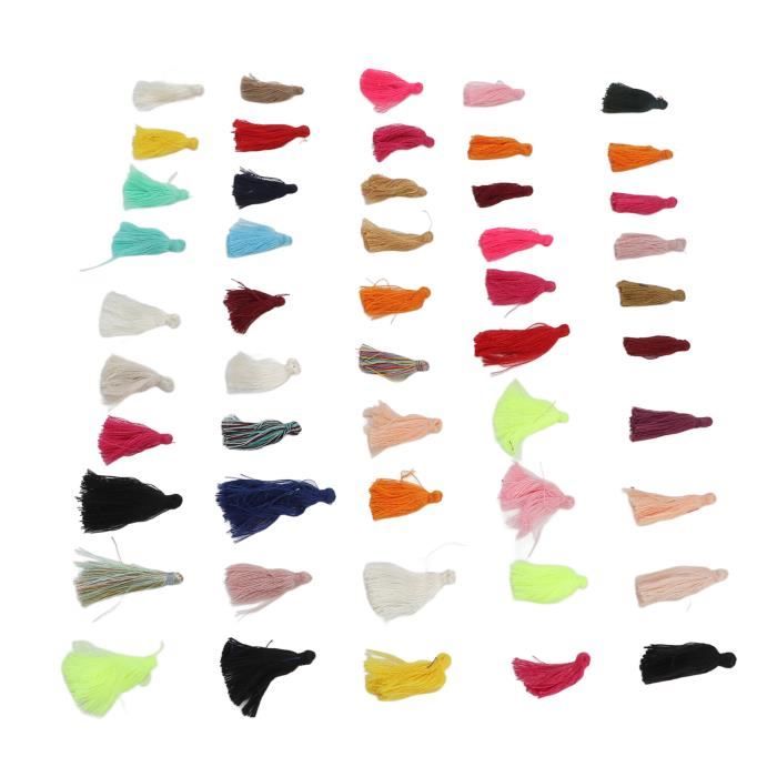 Healifty 30 Pcs Mini Glands En Soie Glands à La Main Signet Glands Pour