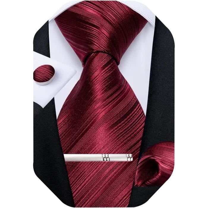 Cravate Ascot Homme Noir à Motif Paisley - Cachemire, Coton Et Viscose, Avec Pochette Assortie