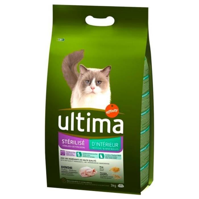 Ultima Croquettes Chat Sterilise D Interieur Dinde 3kg Lot De 2 Cdiscount Ultima Croquettes Chat Sterilise D Interieur Dinde 3kg Lot De 2 Cdiscount