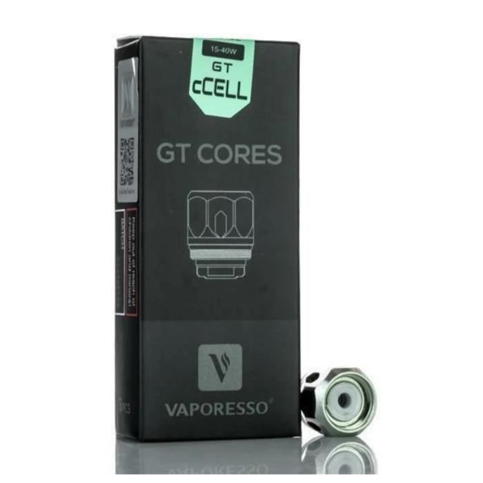 e liquide valkyrie Boite de 3 Résistances VAPORESSO GT CCell 0,5 ohm Pour Cigarette  Electronique