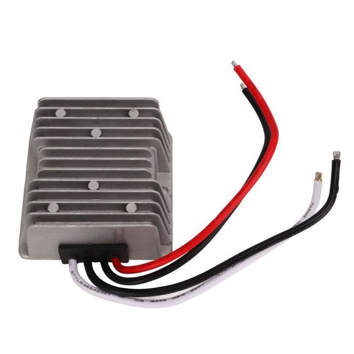 Convertisseur 12V à 24V 360W étanche Pour Voiture - 15A, Idéal Pour Camion, Camping-car, Bateau