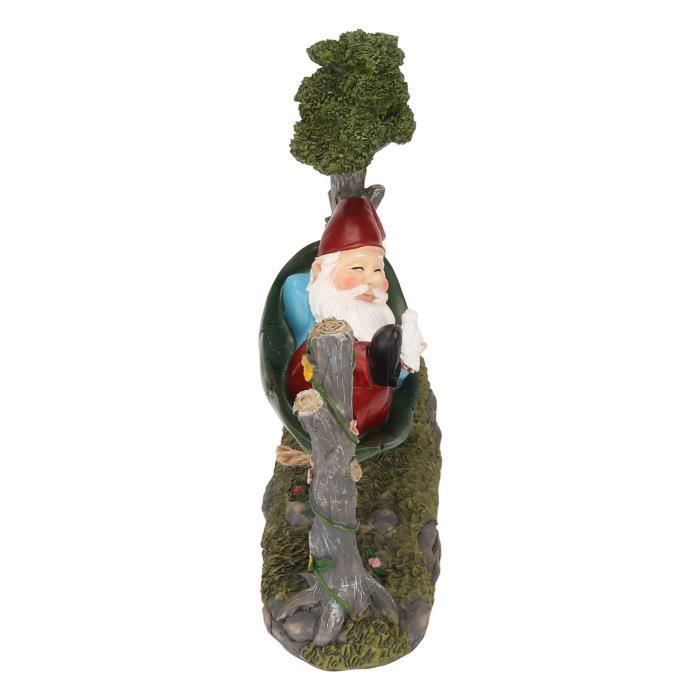 Lot De 7 Gnomes De Jardin En Résine - Décorations Extérieures Colorées Résistantes Aux Intempéries Pour Parterres Et Terrasses - 1