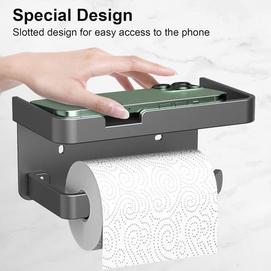 PORTE-PAPIER TOILETTE SUPPORT Mural, Porte Rouleau Papier Toilette E Rouleau Papier Toilette 176873232005