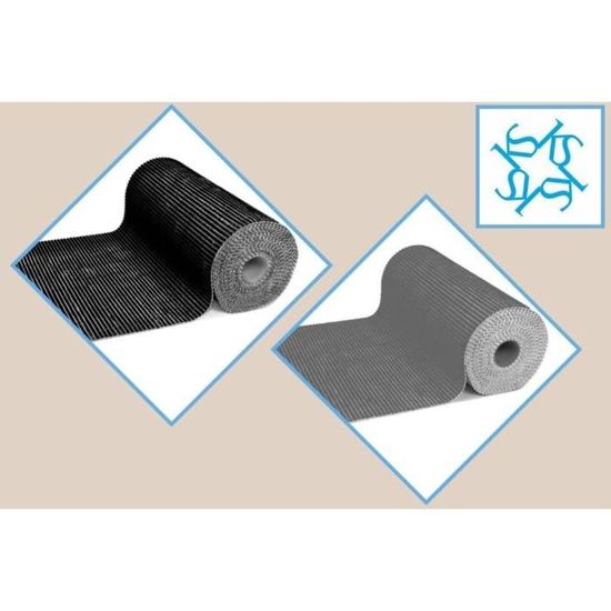 Tapis Mousse Karat 65cm X 70cm - Antidérapant Découpable - Salle De Bain/Piscine/Cuisine - Blanc