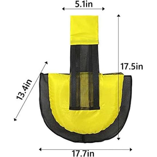 Rampe D'Évasion Pour Piscine X2 - Sauvetage Petits Animaux (Grenouilles, Écureuils) - Filet + Cylindre Gonflable