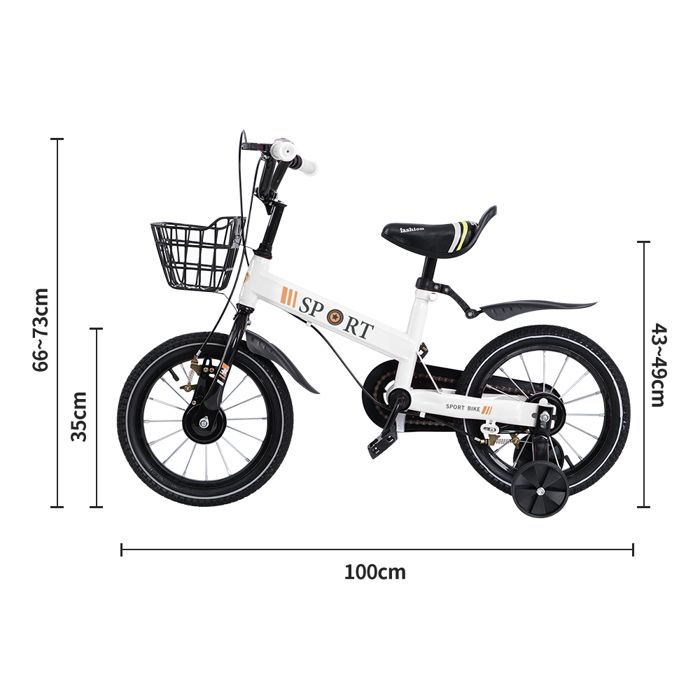 KIDDIMOTO – Gants Vélo Enfant 2-8 Ans – Points Pastel – Taille Moyenne (4-8 Ans)