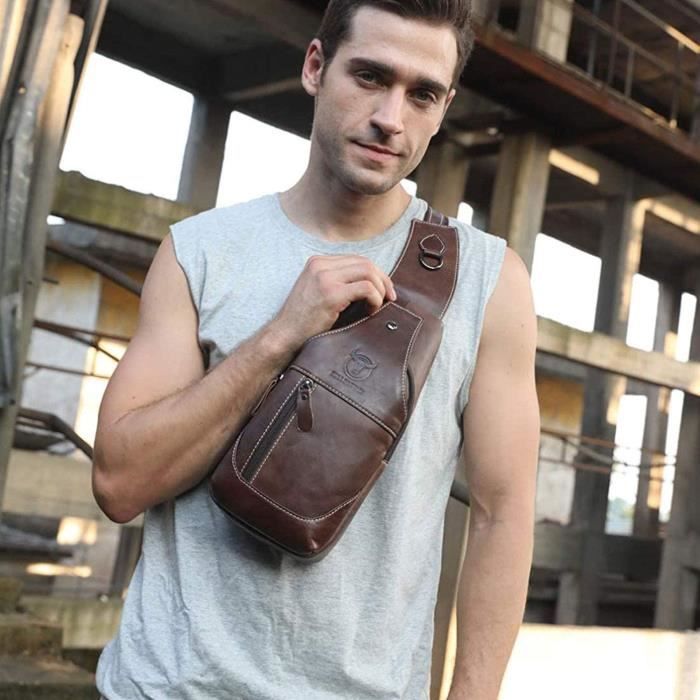 Sac best sale epaule homme