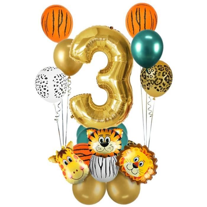Generic Ballon chiffre géant anniversaire Doré N° 1 (32 pouce) à prix pas  cher