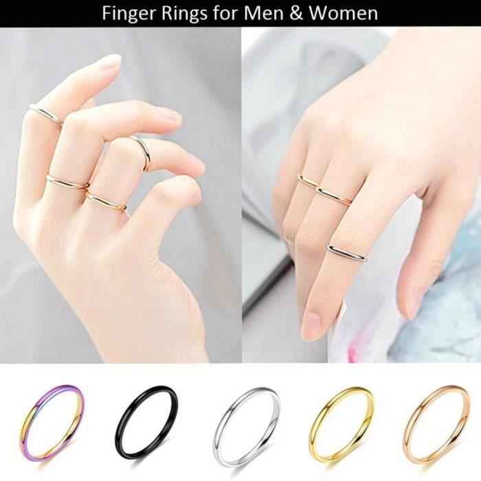 Bagues fines femme top
