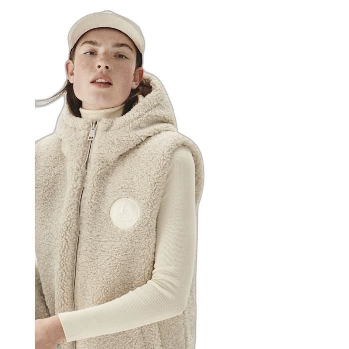 Veste sans manche femme JOTT Daria naturel S Naturel Cdiscount Pret a Porter