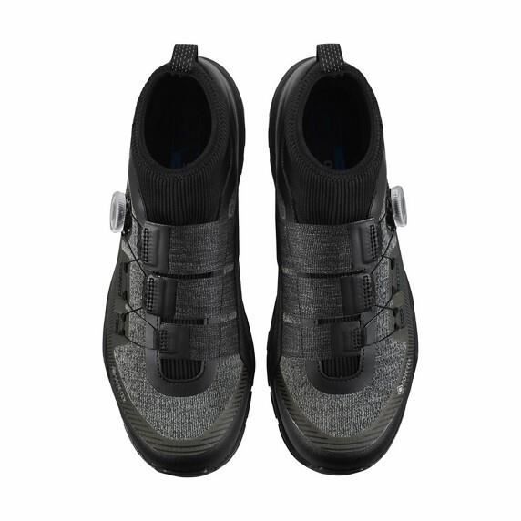 Chaussures De Cyclisme SHIMANO SH-EX300 - Mixte, Semelle Caoutchouc, Laçage - Bleu - Taille 46
