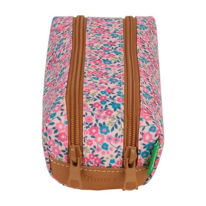 Tann s Trousse double Victoria rose 10647 Cdiscount Bagagerie Maroquinerie