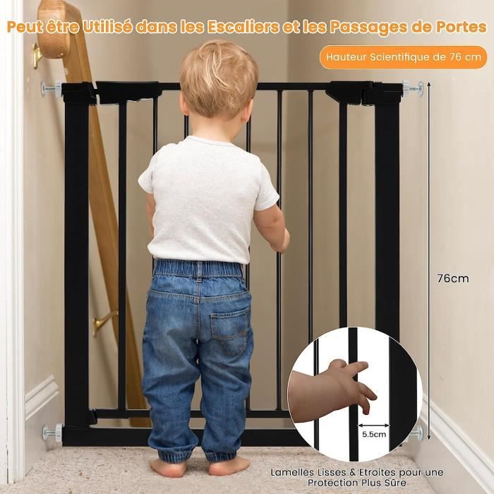 Barri re De S curit Enfant Sans Per age 76 83Cm Avec Fermeture