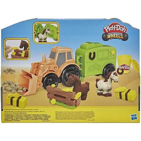 Play-Doh - Pâte à modeler - Le Camion de Pompiers - Wheels - Blanc