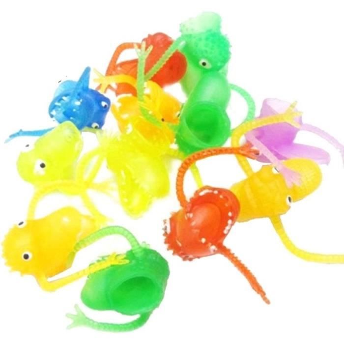 20 Marionnettes à Doigts Monstres Effrayants - Pour Enfants, Fêtes D'anniversaire, Halloween - Jouets Amusants Pour Spectacles Et Jeux De Rôle - Lot De 20 Pièces Colorées