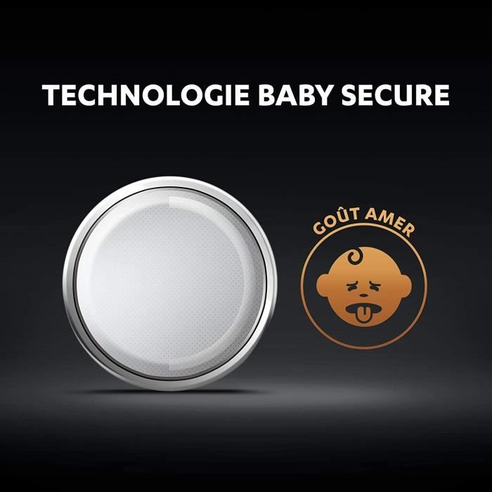 Duracell 2032 Pile bouton lithium 3V, lot de 4, avec Technologie Baby  Secure, pour porte-clés