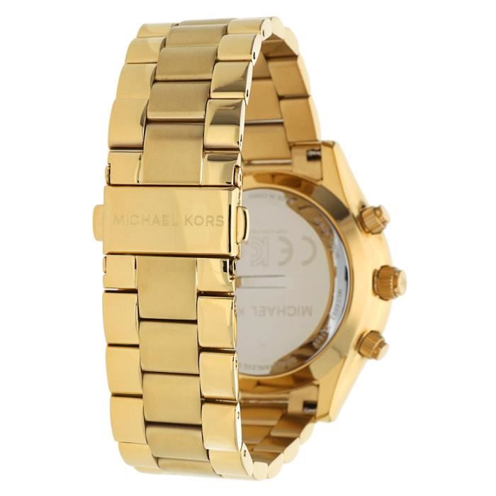 MICHAEL KORS Femmes Montre Slim Runway Hybrid Smartwatch Or