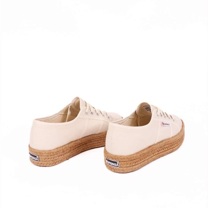 Superga online femme compensée