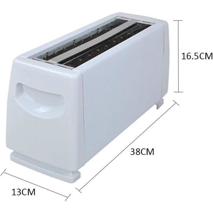 Grille-Pain 2 Fentes Ariete Capri - 6 Niveaux Cuisson - Fonction Décongélation - 810W