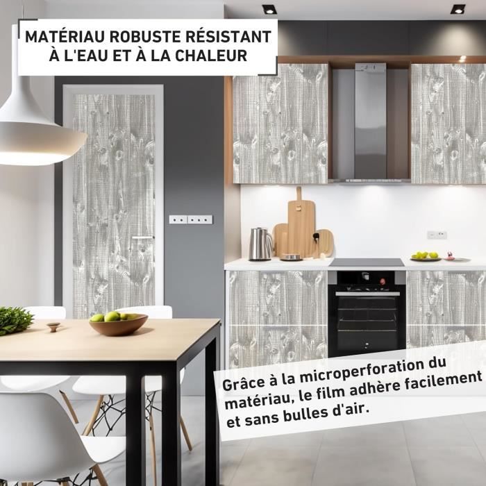 Film Adhésif D-c-fix Motif "Rio Ocean Bois Coloré" - Rénove Tes Meubles ! 200 X 67,5 Cm (beige) - Autocollant Décoratif Facile