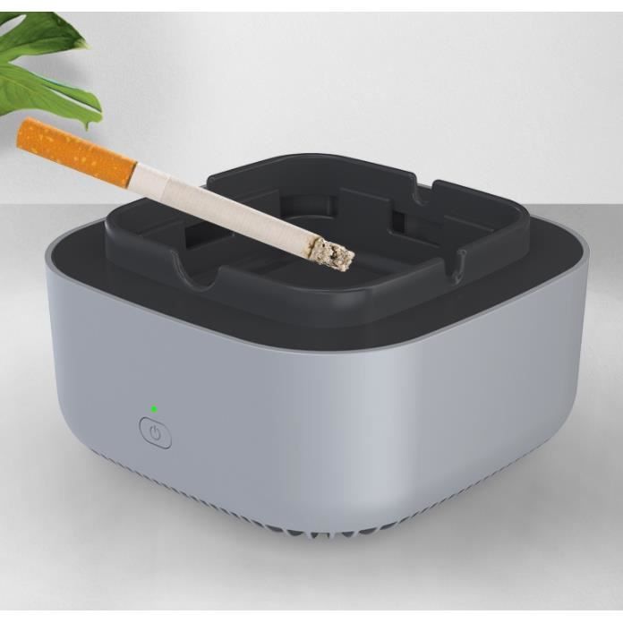 Cendrier lectronique - Suppression d'Odeur de Fume et Anti-Vol Accueil -  Purificateur d'Air Aromathrapie - Gris - Cdiscount Bricolage
