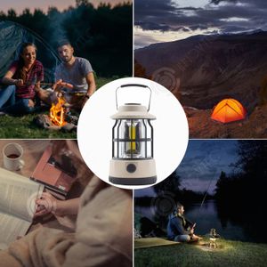 2 lanternes de camping solaires à LED avec dynamo [Semptec Urban