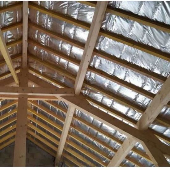 15 m2 1.5 x 10 m Facile à poser et à découper Isolant métallisé multicouches PRO WERKA PRO 10496 14 Epaisseurs
