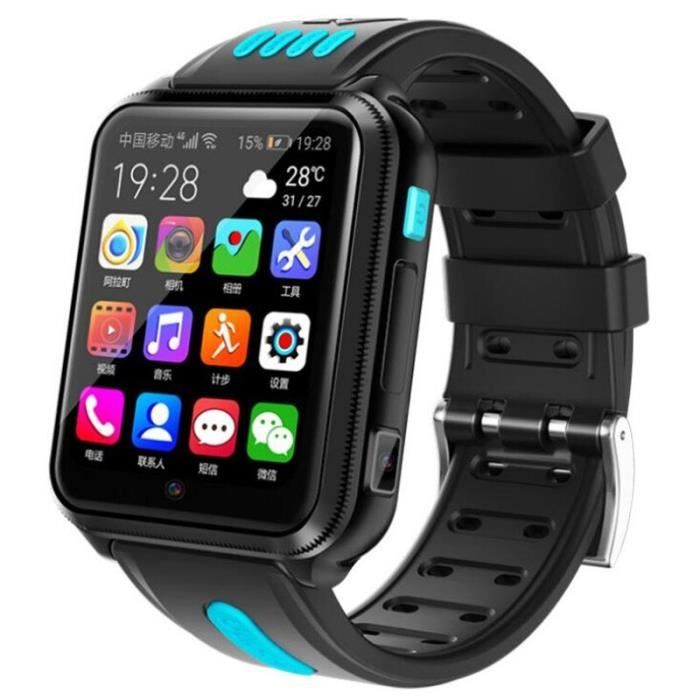 Montre connect e Smart 4G cam ra distance GPS WI FI traceur