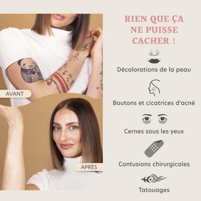 Fond De Teint Dermacol Haute Couvrance Waterproof - Teinte 210, 30g - Parfait Pour Cacher Imperfections Et Tenue Longue Durée