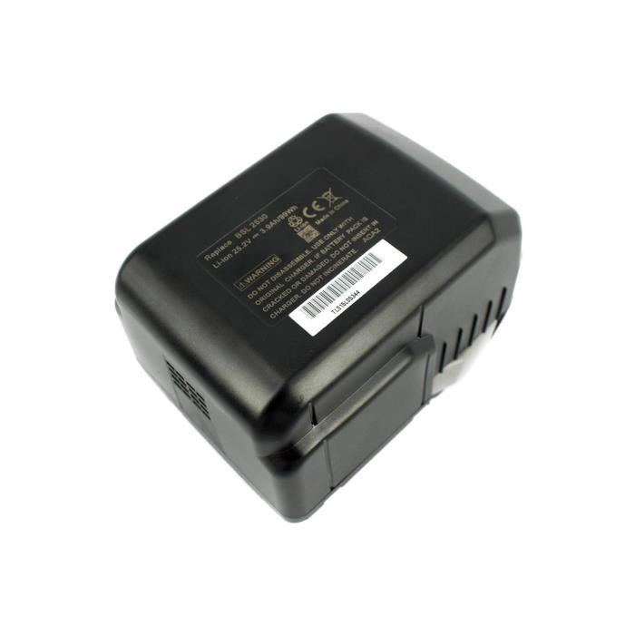 Batterie 3900mAh 25.20V pour HITACHI DH 24DVC DH 25DAL DH 25DL DH24DVC DH24DVC SDS DH25DAL DH25DAL SDS DH25DL DH25DL TL Cdiscount Bricolage