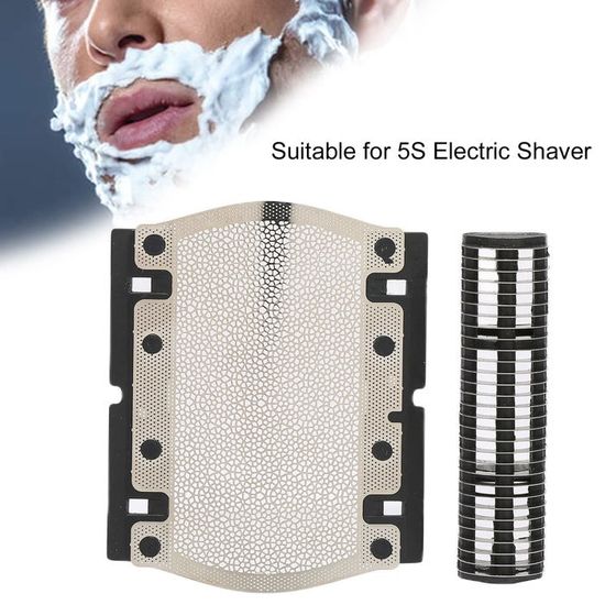 2 Blocs De Lames + Grille Avec Cadre Pour Rasoir Braun 5683 5684 130 140 150 - Vhbw
