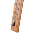 SPEAR & JACKSON Thermomètre bois intérieur 19 cm-5