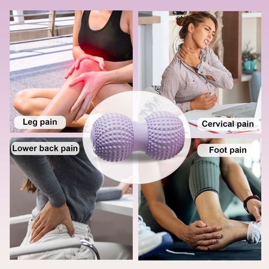 Masseur Fasciite Plantaire - Double Rouleau Masseur De Pieds,Cadeaux De Relaxation Pour Femmes