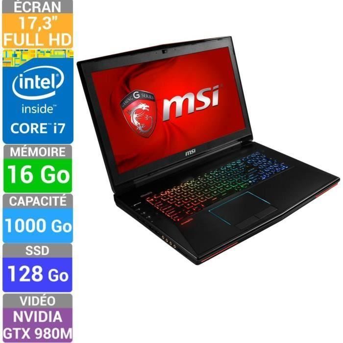 Test : le PC portable gamer MSI Titan GT73VR 6RE testé et approuvé