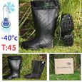 la Neige Chaudes Bottes en Caoutchouc Unisexes pour Homme et Femme Le Ski R/ésistantes /à leau Tailles 36 /à 47 pour la Marche la Pluie