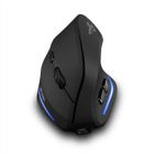 CLOUDSEMI Zelotes 2.4GHz Souris Gaming sans Fils 2400 DPI, 6 Boutons Souris Rechargeable Ergonomique Verticale Optiqueà Sans Fil Mouse