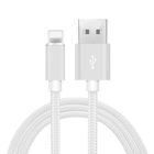 Chargeur cable usb lightning pour iPhone 5 6 7 8 plus X XS MAX 11 PRO MAX 12 chargement rapide incassable longueur 1m Blanc GHL Tech