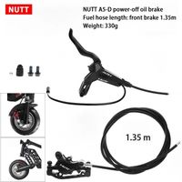 NUTT-Frein à disque hydraulique pour scooter électrique,E-Bike,Rotor pour ontari10X,11X,KUGOO G1,NipPro- B-Left front 160mm