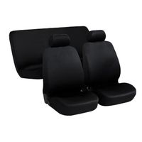 Lupex Shop Housses de siège auto compatibles pour Panda Premiere Serie Noir