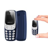 Téléphone Mini BM10 L8STAR - GSM - Bleu - 32MB RAM - 32MB ROM