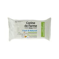 CORINE DE FARME Lingettes change Fresh & Natural - x56