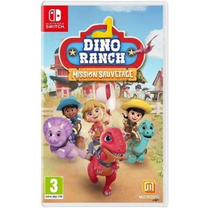 JEU NINTENDO SWITCH Dino Ranch Mission Sauvetage - Jeu Nintendo Switch