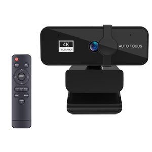 Webcam 4K Avec Suivi IA – Zoom Numérique 10X – Télécommandée – 913 4K