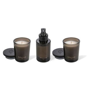 COFFRET CADEAU CORPS Coffret 2 bougies et 1 diffuseur de parfum Déesse White Moonwake - transparent dark brown - 2x70 g/90 ml