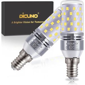 AMPOULE - LED Ampoule LED E14 Dicuno 8W Blanc Froid 6000K 1000Lm