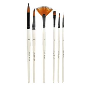 PIXNOR Jeu de pinceaux Art Brushes Set avec bo/îtier pour peinture acrylique aquarelle huile Pack de 15